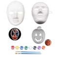 thumbnail image 2 of Mask for Student Halloween Diy Painting Set 9 X 7 Inch Paper Mache Pumpkin Masquerade Kit with Acrylic Paint and Brushes for Home Party Crafts, 2 of 3