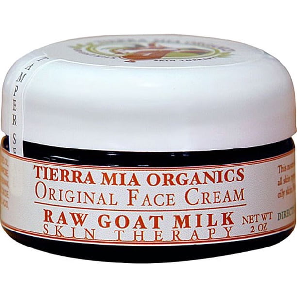Tierra Mia Organics Goat Milk Face Cream, 2 Oz