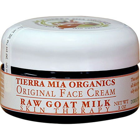 Tierra Mia Organics Lait de chèvre Crème Visage, 2 Oz