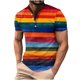 thumbnail image 1 of Mens Manga Corta Botón Abajo Camisas, Botón de Impresión Casual Cuello Redondo Blusa Hecha de 95% Poliéster 5% Spandex para Todo el Uso de Temporada, Bajo las Camisas para Hombres, 1 of 5