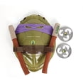 thumbnail image 4 of Tortugas Ninja Caparazón de tortuga Rafael Leonardo Da Vinci Donatello Arma Caparazón de tortuga Set Cosplay Halloween Regalos de juguetes para niños, 4 of 5