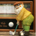 thumbnail image 4 of Gnomo de jardín, figuras decorativas de jardín, divertidos gnomos de jardín para exteriores, jugar al golf, se pueden utilizar como regalos o decoraciones increíbles TUNC Sencillez, 4 of 5
