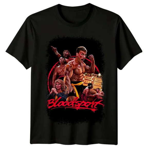 Bloodsport (1988) Movie Poster Inspired T-Shirt Retro 80s Tee Unisex | eBay