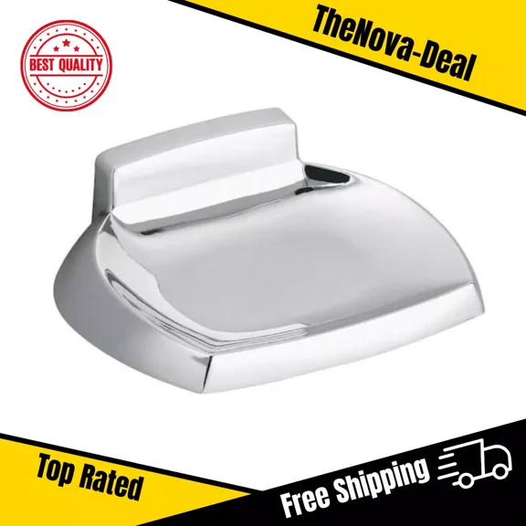 Moen Bathroom Soap Holder – Contemporary Chrome Wall Mount Design-Free Shipping