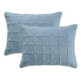 thumbnail image 5 of VCNY Home Solid 3-Piece Square Pinsonic Textured Quilt Set, 5 of 6