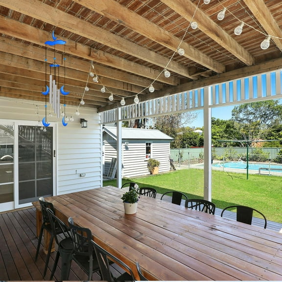 HOOWIFFY 10-Piece Aluminum Wind Chimes Tube Kit with Hollow Design and Small Holes for Outdoor Garden Decor