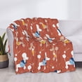 thumbnail image 3 of Fuzoiu Cute Poodle Dog Print Flannel Blanket,Throw Blanket,Flannel Home Decor,Fleece Bed Blankets,Cozy Soft Blanket for Bed, Sofa, Camping, and Travel-80"x60", 3 of 6
