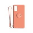thumbnail image 2 of Caja del teléfono Cubierta de TPU para teléfono inteligente Cubierta protectora de soporte de anillo de color a prueba de golpes, Reemplazo para Note 20, Naranja Inevent EL000683-07, 2 of 7