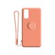 thumbnail image 2 of Funda para teléfono Funda para teléfono inteligente de TPU Funda protectora para soporte de anillo de color a prueba de golpes, Reemplazo para Note 20 Ultra, Naranja Sweethay EL000683-15, 2 of 2