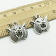 thumbnail image 5 of U8MO 5/36pcs lynx antique silver charms pendants jewelry DIY finding 20*20mm-5pcs, 5 of 8