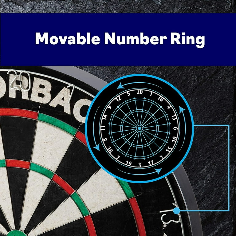 VIPER Professional Razorback Bristle Dart Board with Accessories