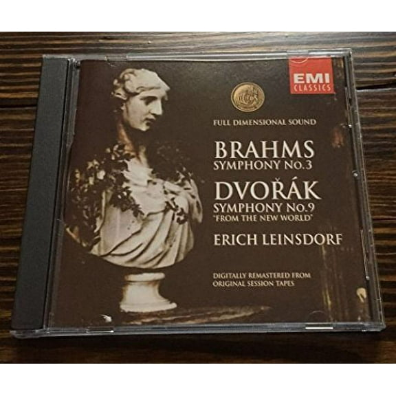 Brahms: Symphony No. 3 / Dvorak: Symphony No. 9 (Music CD)