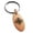 Rose, variant on Stainless Steel Aztec Unity Rune Engraved Small Oval Charm Keychain Keyring