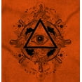 thumbnail image 2 of Triangle Eye Wheel Symbolic Spirit Men's Graphic T Shirt Tees Brisco Brands S, 2 of 6