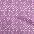 thumbnail image 1 of oneOone Cotton Poplin Purple Fabric Kids Foot Dress Material Fabric Print Fabric By The Yard 56 Inch Wide, 1 of 5
