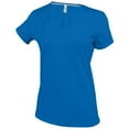 thumbnail image 1 of Kariban T-Shirt à Manches Courtes Col en V pour Femmes, 1 of 2