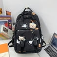 thumbnail image 2 of Mochila Para Portátil De Estilo Coreano Kawaii, Mochila De Viaje Con Patrón De Conejito, Mochila De Regreso A La Escuela Para Estudiantes, 2 of 3