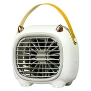 Portable Air Conditioner Rechargeable Evaporative Air Conditioner Fan With 3 Speeds Personal Air Cooler Fan With Handle