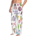 thumbnail image 2 of Xecao Happy Easter1 Men's Straight Lounge Pajama Pants: The Ultimate in Comfortable Sleepwear, 2 of 9