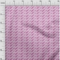 thumbnail image 3 of oneOone Tissu Jersey Coton Fuchsia Rose, Impression par Yard 58 Pouces de Large, 3 of 4