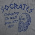 thumbnail image 2 of Mens Funny T Shirts Socrates Sarcastic Graphic Novelty Tee for Men Graphic Tees, 2 of 9