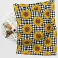 thumbnail image 6 of Pofeuu Sunflowers Print Puppy Blanket,Dog Blankets,Pet Blanket Cozy Cat Blankets for Indoor Cats, Fuzzy Pet Blanket for Kitten Doggy Dog Blankets-Large, 6 of 8
