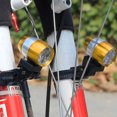 thumbnail image 3 of Yuarrent Pilas de botón CR2032 Luz para bicicleta Ligera Impermeable Ahorro de energía Luz LED para bicicleta Duradera Ciclismo negro, 3 of 6