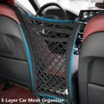 thumbnail image 4 of Multi-Function Durable Kids Pet Seat Back Net Bag Backseat Cargo Net Barrier of Car Storage Net Car Accessorie Mesh Organizer, 4 of 7