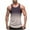Khaki, variant on CHGBMOK Tank Tops Men Ribbed Tank Tops Knit Sleeveless Workout T Shirt Muscle Gym Fitness Tee Sizes M-4XL
