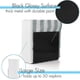 thumbnail image 4 of Servilletero de acero inoxidable - Servilletero de metal negro para mesas - Servilletero de papel - Servilletero rústico de cocina - Accesorios de cocina 12*5*11, 4 of 5