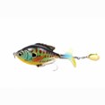 thumbnail image 1 of LIXADA 3.7in / 0.60oz Topwater Wobbler Bait Pez dorado realista, 1 of 7
