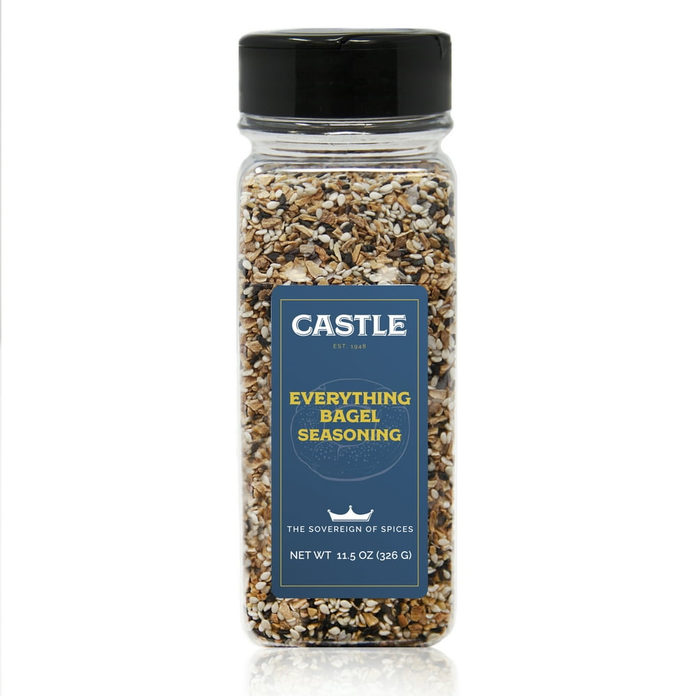 Castle Foods Everything Bagel Seasoning Blend with Sesame Seeds