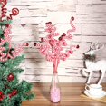 thumbnail image 5 of 1 pieza de rama de bastón de caramelo de árbol de Navidad rojo, palito de lana rizado para caramelos, adornos para árbol de Navidad, adornos para fiesta, jarrón para oficina en casa, 5 of 5