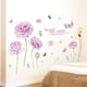 thumbnail image 3 of Un conjunto de pegatinas de pared románticas con flores de mariposa, pegatinas de pared para, 3 of 5
