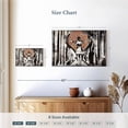 thumbnail image 4 of Elephant Stock Open Curtains Wall Art - Horizontal Canvas Wall Art - Living Room Wall Decor - People Canvas - Gray And Brown Decor - 12" x 8", 4 of 8