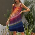thumbnail image 3 of Galaxy Star Outer Space Womens Summer Dresses Casual Sleeveless Tshirt Sundresses Vacation Beach Cover Up Dress, 3 of 8