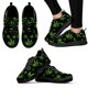 thumbnail image 1 of Zapatos planos con estampado 3D de hojas de marihuana y degradado de moda para mujer, zapatillas ligeras con cordones para caminar, calzado transpirable, 1 of 6