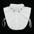 thumbnail image 1 of Dama medias camisas desmontables de encaje floral cuello falso cuello dicky cuello de imitación Baoblaze Cuello falso de las mujeres, 1 of 8