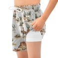 thumbnail image 4 of joogoo Western Cowboy Horses Boys Swim Trunks Beach Swimsuit Shorts Boxer 7Y, 4 of 8