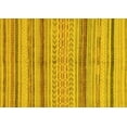 thumbnail image 1 of Ahgly Company Indoor Rectangle Abstract Yellow Modern Area Rugs, 2' x 3', 1 of 4