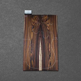 Mexican Cocobolo Electric Guitar Drop Top Stratocaster (ES) Set &ndash; MCES000762-4.4