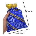 thumbnail image 3 of Bolsas Bandhej Potli de diseño Genieland, 24 unidades, 23 x 17 cm, 3 of 4
