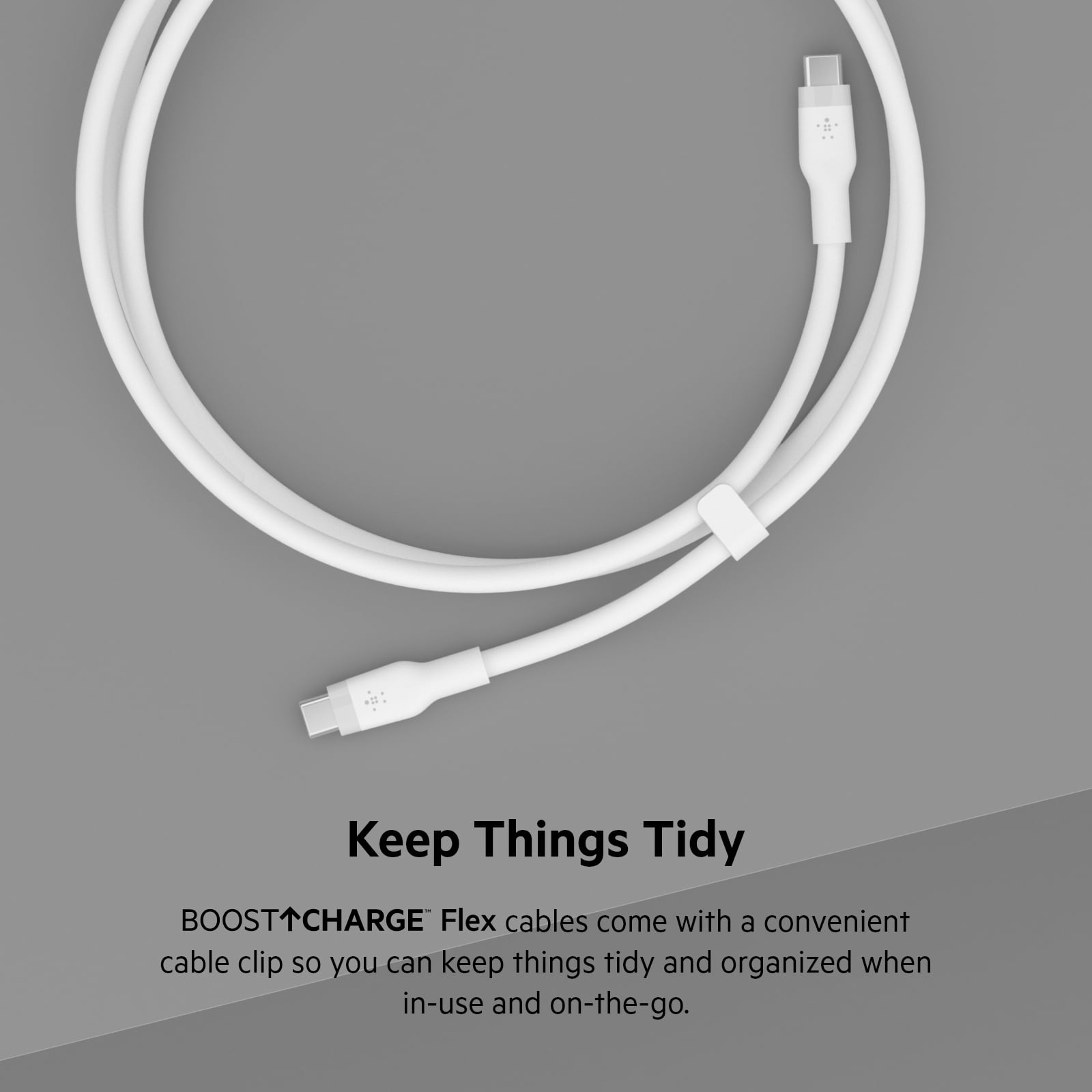 Belkin BoostCharge Flex Silicone USB C Charger Cable, USB C to USB Type C Charging Cable for iPhone 15, Samsung Galaxy S23, iPad, MacBook, Note, Pixel, Nintendo Switch 2 More - 1m, 2pack, Black/White