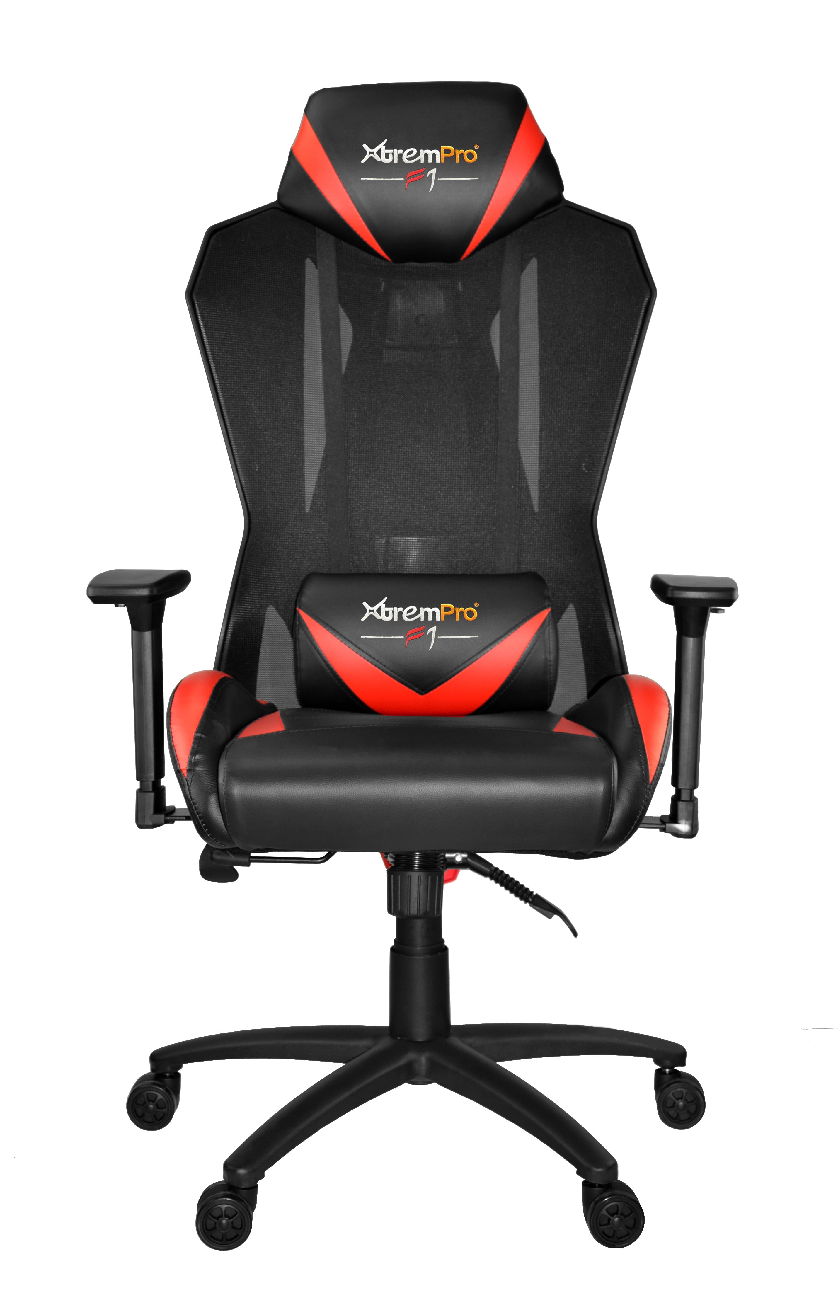 F1 FORCE GAMING CHAIR SERIES WITH LUMBAR AND 360° WHEEL SUPPORT