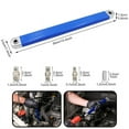 thumbnail image 5 of Llave de extensión acodada, juego de llaves de extensión acodadas, llave dinamométrica multifuncional con adaptadores de accionamiento para herramientas de trabajo en espacios reducidos, 5 of 5
