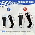 thumbnail image 3 of Amaopus Soccer Shin Guards and Socks for Kids Youth & Toddlers with Ankle Protection, 2-in-1 Football Leg Guard Set - Lightweight, Breathable, Adjustable Shin Pads for Boys Girls Ages 3-7 (Black - S), 3 of 7