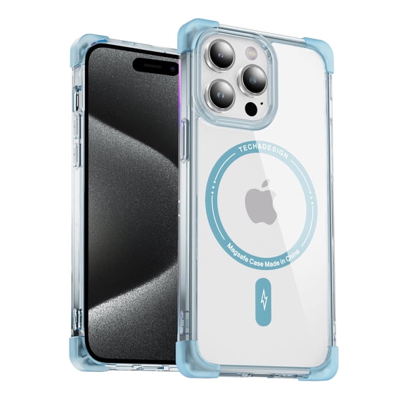 TECH CIRCLE For iPhone 11 Pro Max Case, Military-Grade Protection, Non-Yellowing, Shockproof Slim Thin Women Men Phone Cover for iPhone 11 Pro Max 6.5" 2019,Blue