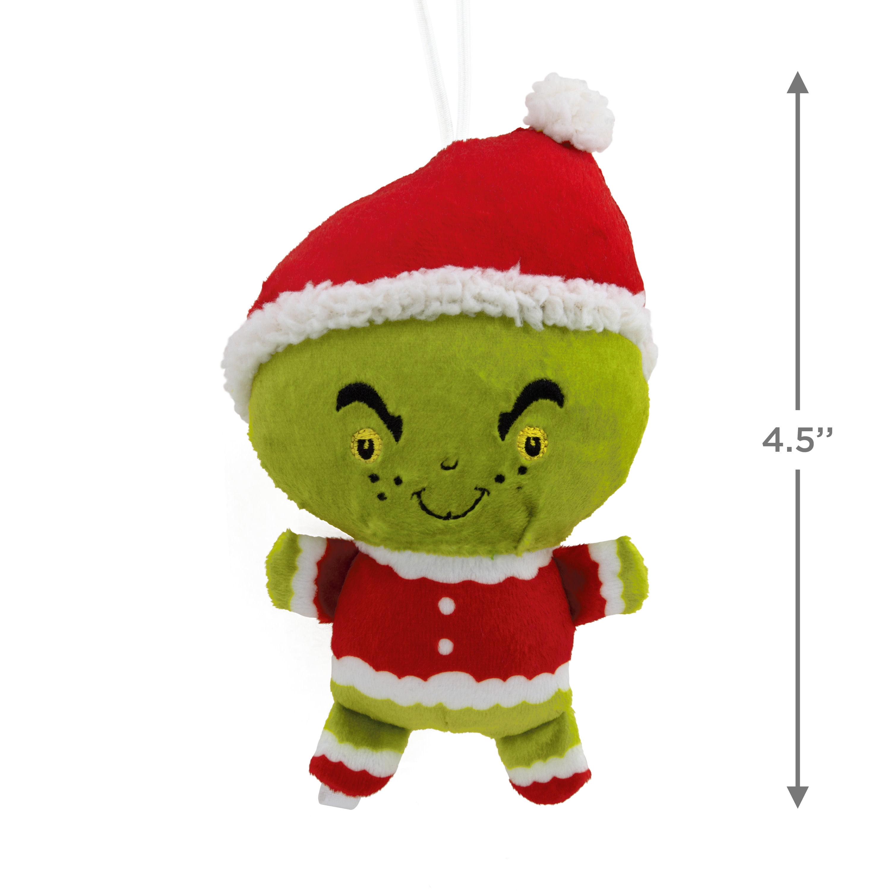 Hallmark Ornament (How the Grinch Stole Christmas! Grinch, Fabric), 1 Count