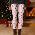 thumbnail image 5 of CaiJunJia Christmas Leggings for Women,Leggings for Women Comfy Festive Holiday Themed High and Mid Waisted Leggings, 5 of 6
