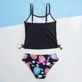 thumbnail image 5 of Swimsuit for Girls Two Piece Swimwear Cute Animal Floral Print Summer Tankini Bikini Top and Bottom Outfit, 5 of 8